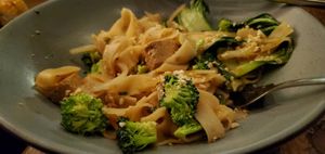 The dreadful pad see ew. Do not order! at Plantasia in Mexico City