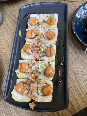 Chile roll  at Plantasia in Mexico City