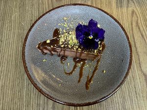 Miso cake  at Plantasia in Mexico City