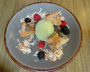 Wontones de chocolate   at Plantasia in Mexico City