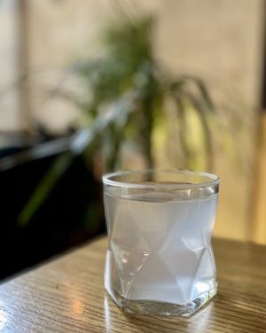 Coconut waterr #Veganuary at Plantasia in Mexico City