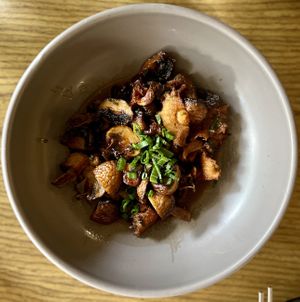 Hongos Nikkei  #Veganuary at Plantasia in Mexico City