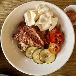 Mi Goreng #Veganuary at Plantasia in Mexico City