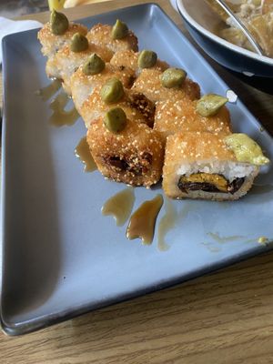 Shiitake Teriyaki Roll  at Plantasia in Mexico City