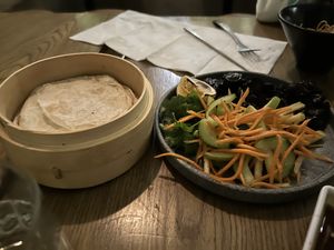 Tacos Peking 😋  at Plantasia in Mexico City