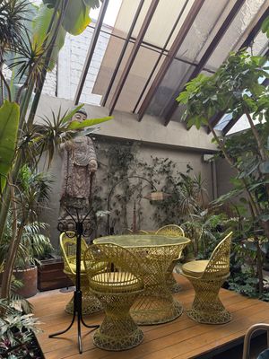 Sitting area   at Plantasia in Mexico City