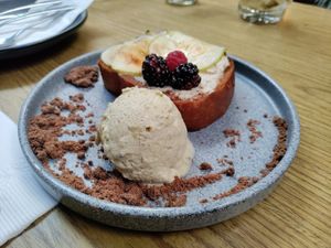 Brioche French toast. Seriously amazing at Plantasia in Mexico City