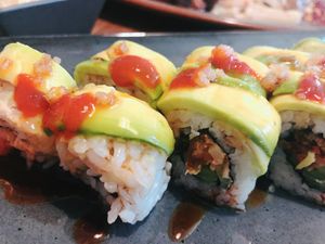 sushi chili  at Plantasia in Mexico City