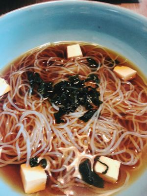 sopa de miso at Plantasia in Mexico City
