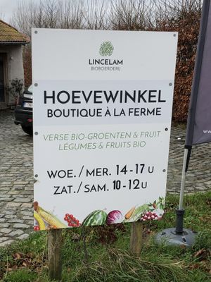 Openingstijden  at Bioboerderij Lincelam in Alveringem