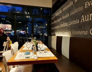 sitting area at Mama Trattoria - Blankenese in Hamburg