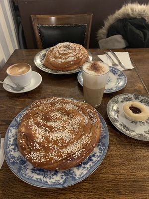 Coffee, sweets at Cafe Husaren in Gothenburg
