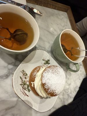 Vegan cake   at Cafe Husaren in Gothenburg