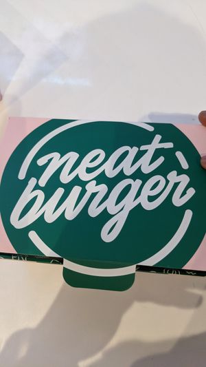 The box at Neat Burger - Oxford Circus in London