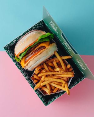 Burger & Fries at Neat Burger - Oxford Circus in London