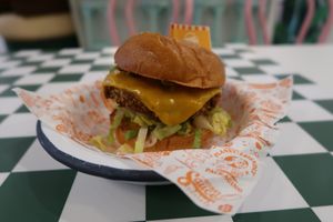 Cheese Burger at Neat Burger - Oxford Circus in London