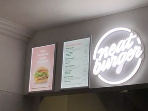 Menu at Neat Burger - Oxford Circus in London