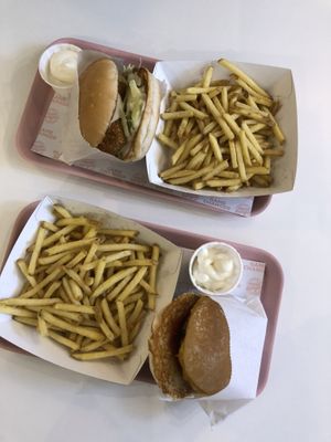 Lovely burgers 💖 at Neat Burger - Oxford Circus in London