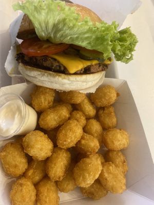 Can’t wait to get stuck into these! at Neat Burger - Oxford Circus in London