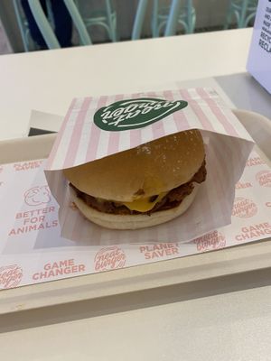 Cheese burger  at Neat Burger - Oxford Circus in London