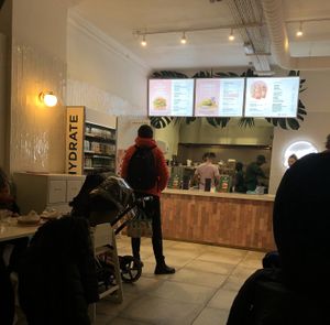 Store (cashless!) at Neat Burger - Oxford Circus in London