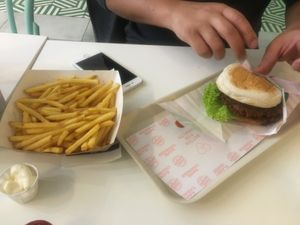 Neat burger  at Neat Burger - Oxford Circus in London
