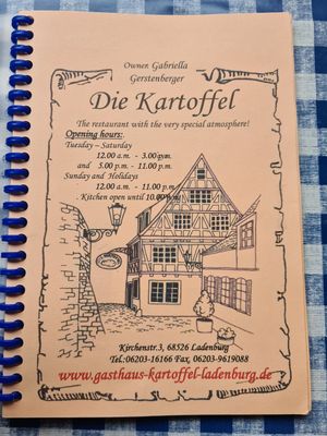 Very special atmosphere guaranteed at Die Kartoffel in Ladenburg