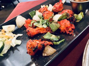 Soya tandoori  at Barsana in Birmingham