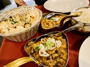 Great range of vegan options  at Barsana in Birmingham