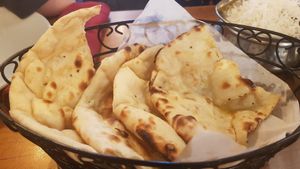Butter Naan at Barsana in Birmingham