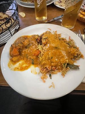 Soya Tikka Massala & soya tikka biryani   at Barsana in Birmingham