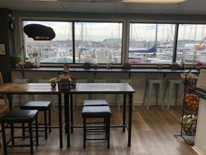 Waterfront view! at Bread and Butter Kitchen in Annapolis