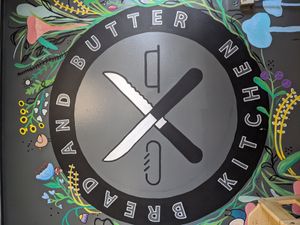 Logo at Bread and Butter Kitchen in Annapolis