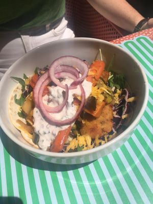 Végétarien : tacos falafel   at Feelfood in Toulon