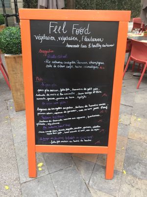Daily menu at Feelfood in Toulon
