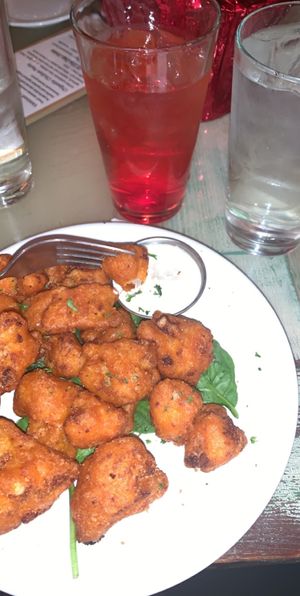 Buffalo cauliflower with alioli at Restoration Kitchen & Cocktails in Lindenhurst