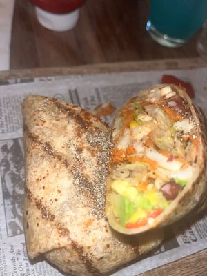 Cauliflower wrap ($15) at Restoration Kitchen & Cocktails in Lindenhurst