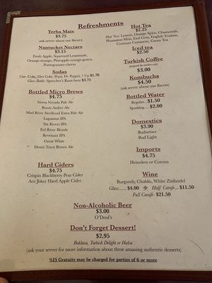 Kebap at Kebab Cafe in Arcata