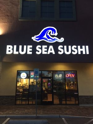 Outside at Blue Sea Sushi and Izakaya in Las Vegas