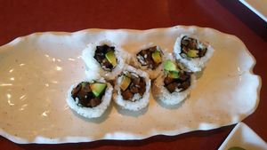 Shitake Avocado Roll (8pc) - we ate some :) at Blue Sea Sushi and Izakaya in Las Vegas