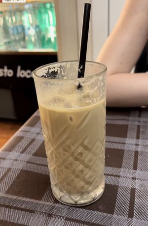 Iced coffee with oat milk  at Just Made - Fatto mo mò in Sorrento