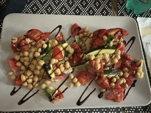 Hummus bruschetta   at Just Made - Fatto mo mò in Sorrento