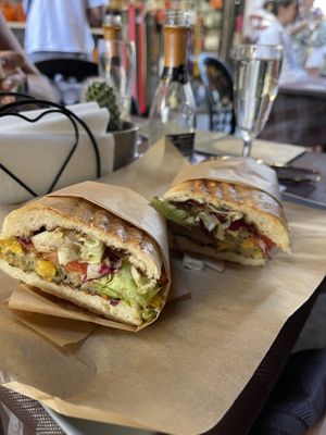 Vegan burger sandwich   at Just Made - Fatto mo mò in Sorrento