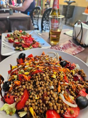 Lentil salad at Just Made - Fatto mo mò in Sorrento
