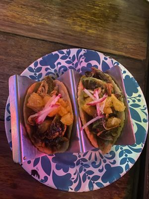 Brussel Sprout taco  at Lola Taqueria in Palm Beach