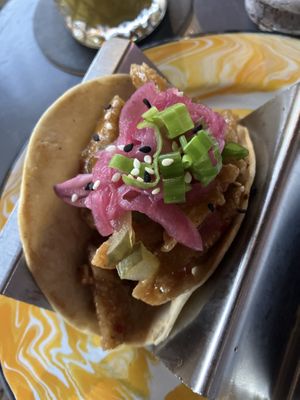Vegan tacco   at Lola Taqueria in Palm Beach