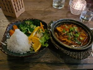 Marinated Tofu at Soy in Munich