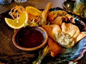 Wan Tan (fried) at Soy in Munich