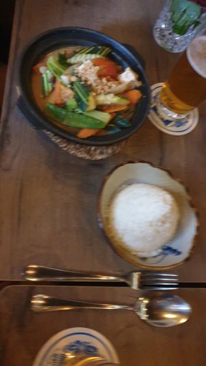 Rotes Curry at Soy in Munich