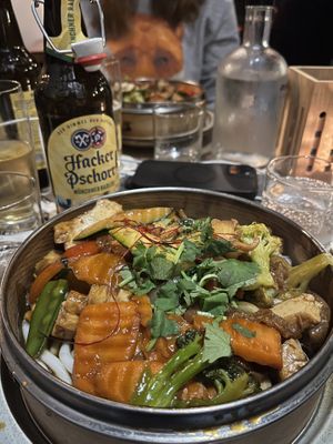 Udon noodles   at Soy in Munich